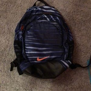 Nike Blue & Orange Bookbag